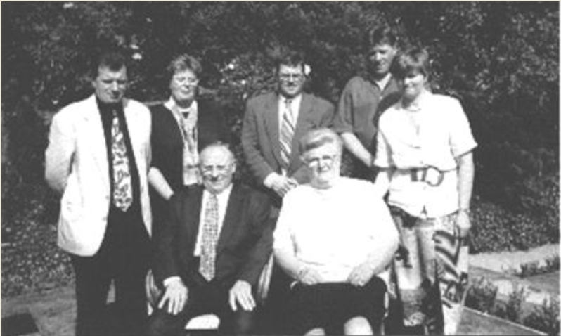 Het gezin van Jozef Buysse en Anna Vyncke in 1994