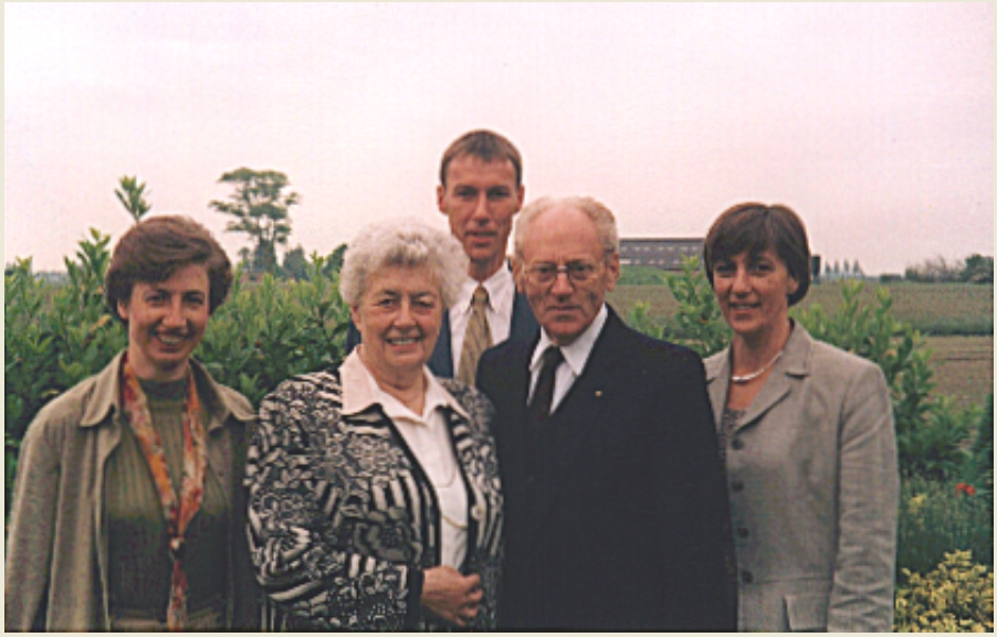 Het gezin van Valere van de Hemel en Alice Buysse