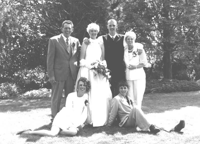 Familiefoto van 1996