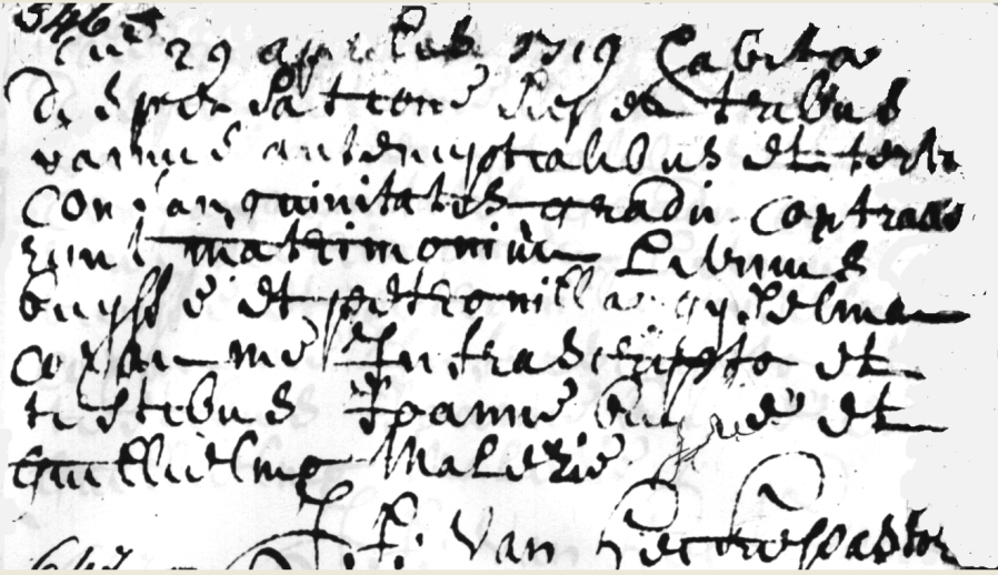Geboortebewijs van Judocus BUYSSE
