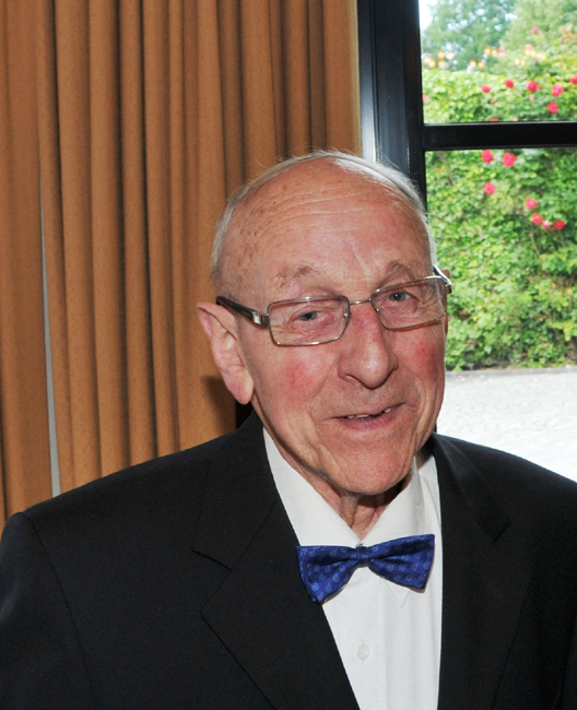 Hubert De Bock op zijn 90ste verjaardsfeest