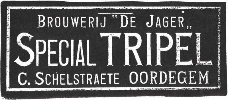 Brouwerij De Jager - Special Tripel, C. Schelstraete, Oordegem