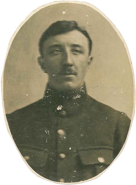 Remi Schelstraete aan de IJzer in 1917