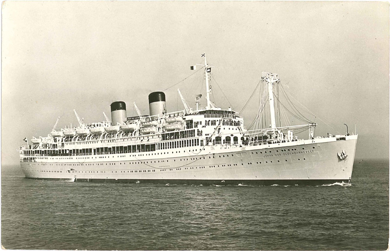 Het Stoomschip Johan Van Oldenbarnevelt