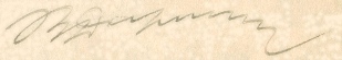 handtekening van de Ontvanger