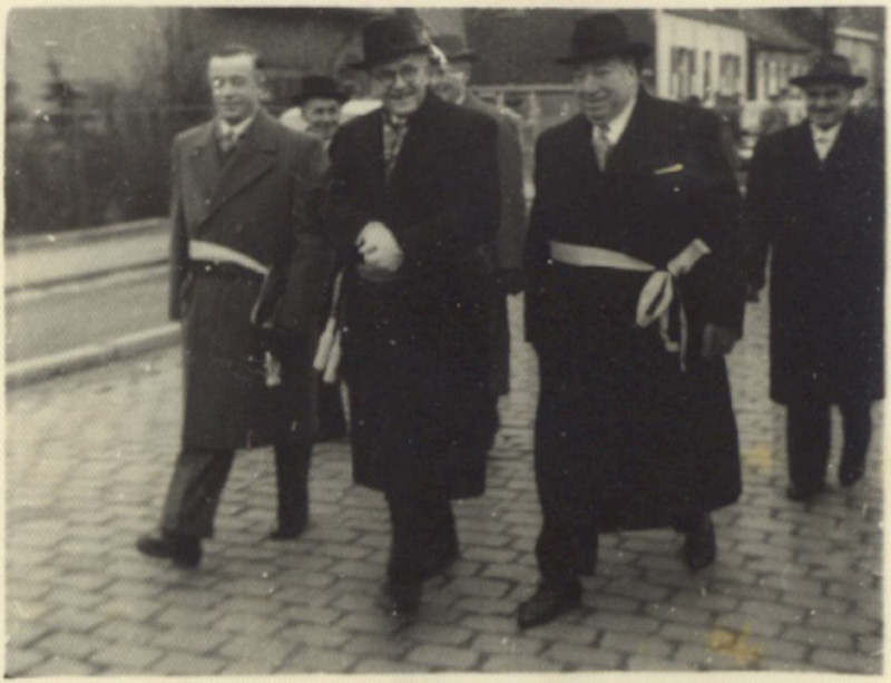 Dr. Cyriel Ryckaert en 2 schepenen