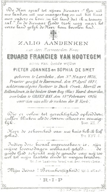 Aandenken/bidprentje