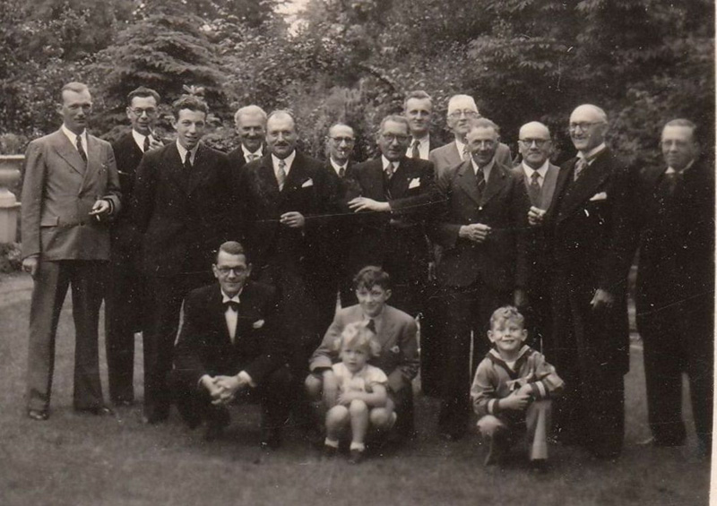 Bij de Eerste Heilige Communie van Luc Van Damme