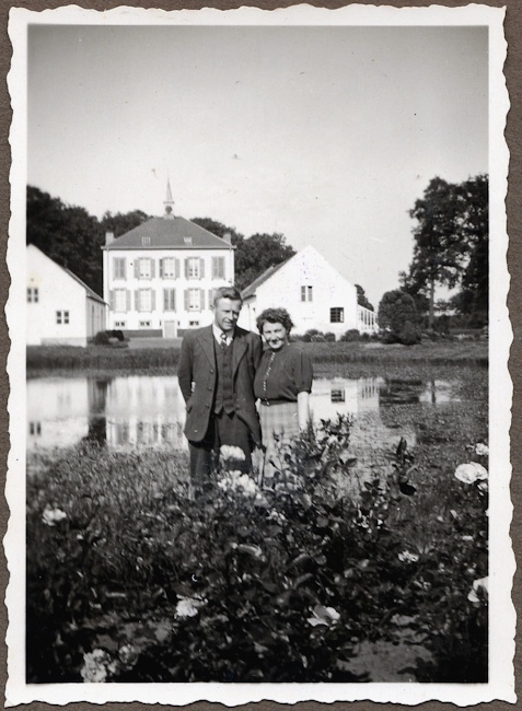 Aan het kasteel van Lummen