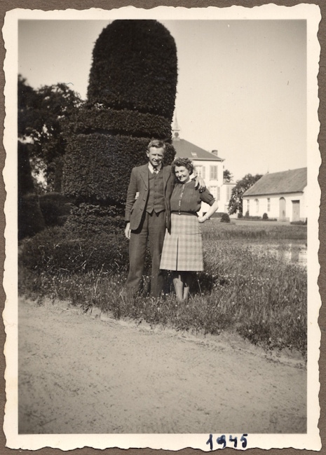 Aan het kasteel van Lummen