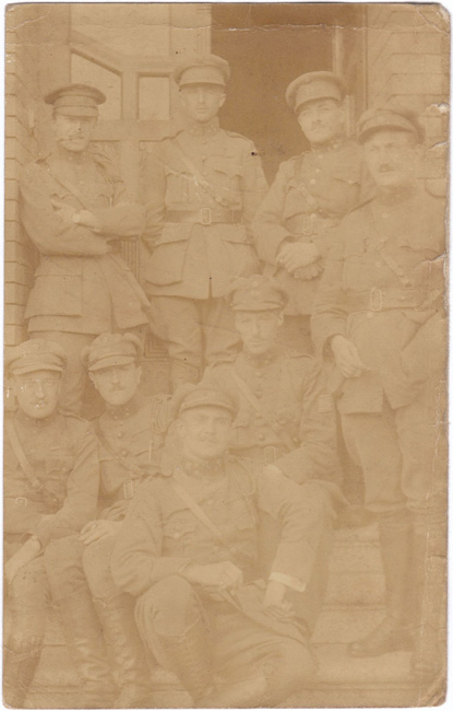 Soldaten waaronder Theo Van Damme