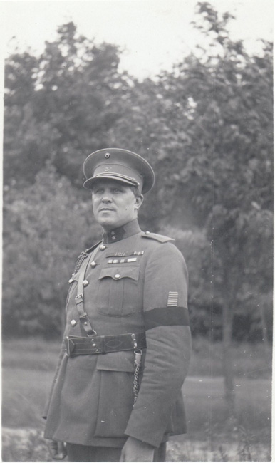 Een officier van het Belgisch Leger