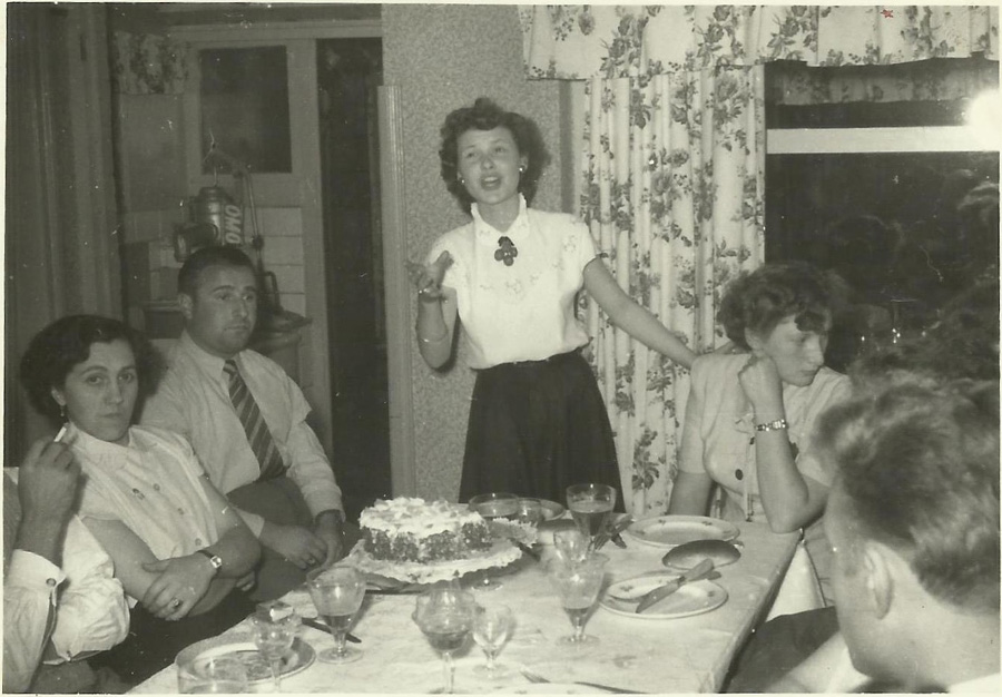 Huwelijksfeest van Antoinette Van Damme en Antoon Acke