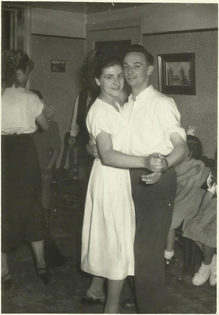 Huwelijksfeest van Antoinette Van Damme en Antoon Acke