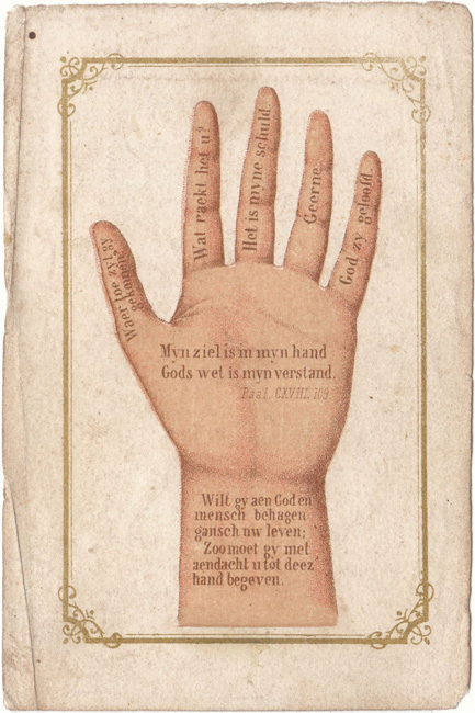 Geestelyke Hand - recto