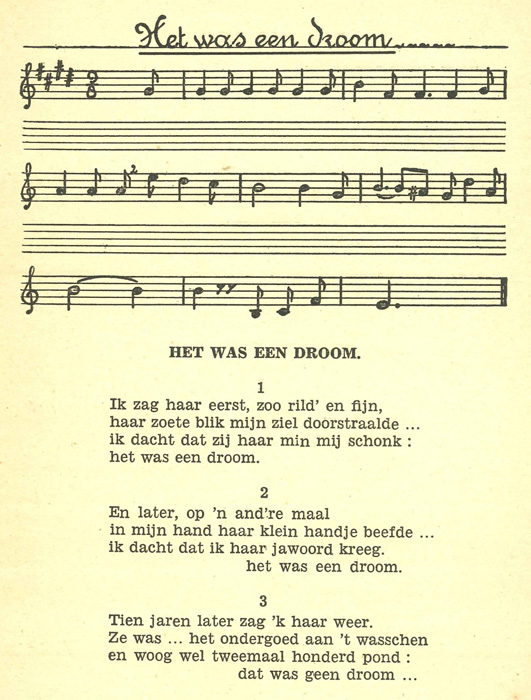 Het was een droom