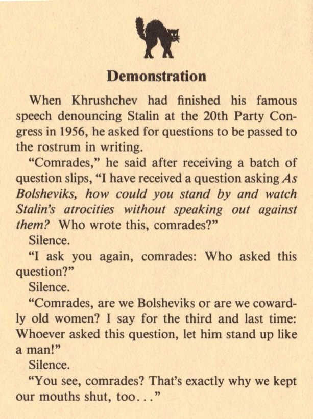 Demonstration