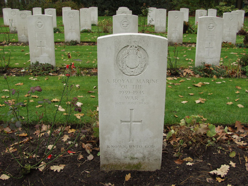 A Royal Marine of the 1939-1945 War