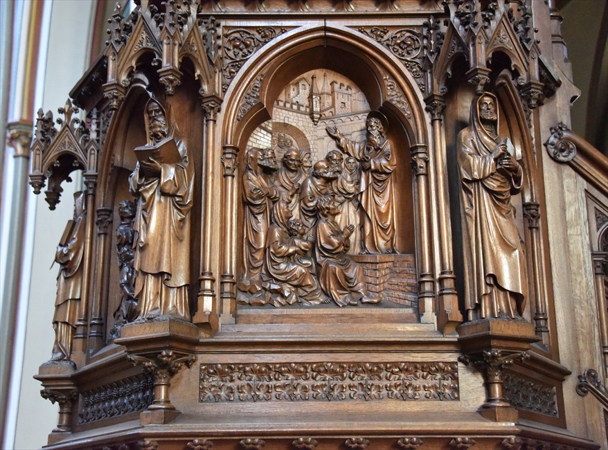 In de St.-Vincentiuskerk van Eeklo
