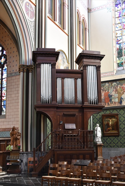 In de St.-Vincentiuskerk van Eeklo