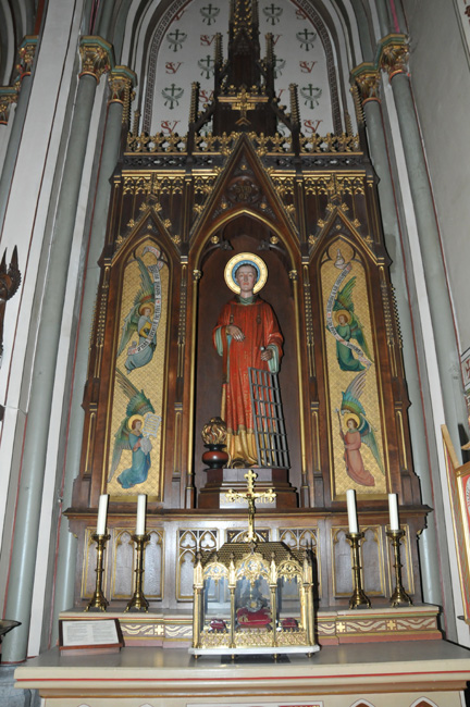 In de St.-Vincentiuskerk van Eeklo