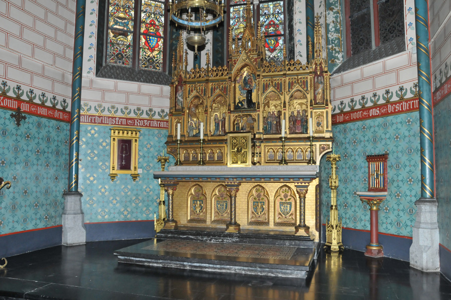 In de St.-Vincentiuskerk van Eeklo