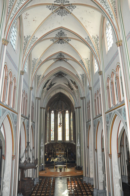 In de St.-Vincentiuskerk van Eeklo