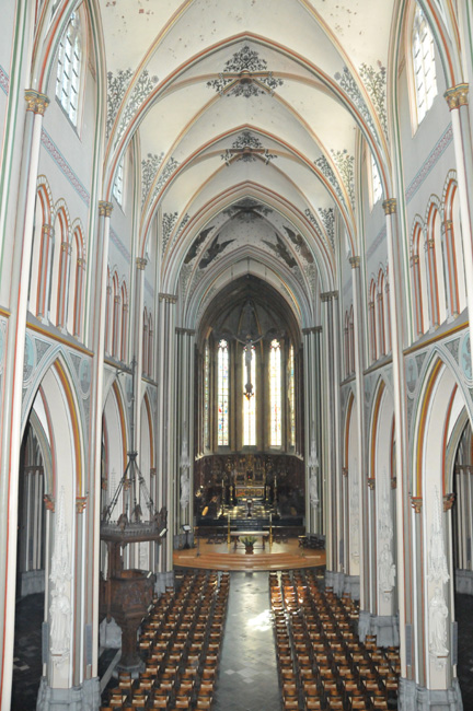 In de St.-Vincentiuskerk van Eeklo