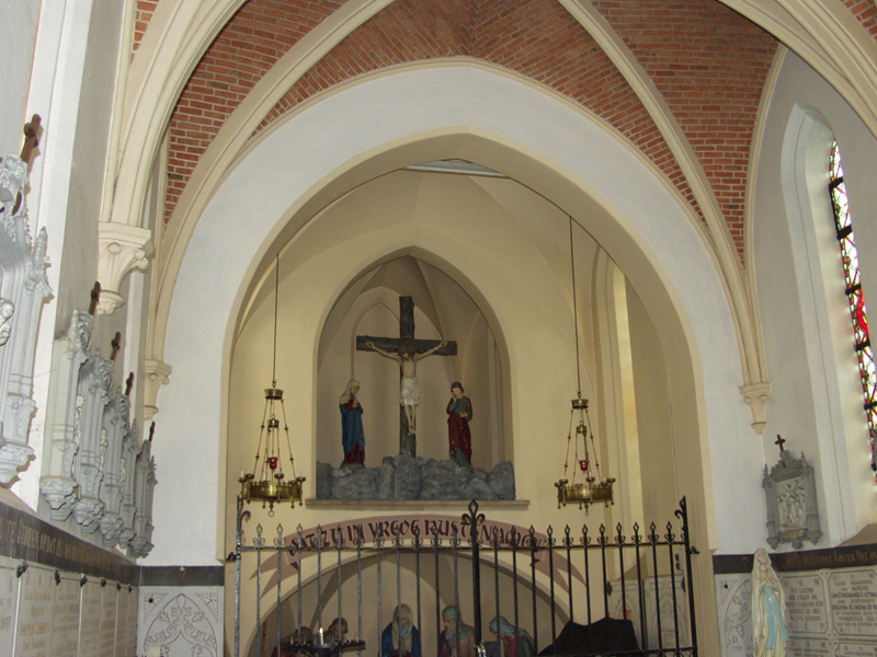 In the Chapel of the Holy Sepulchre