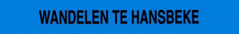 Wandelen te Hansbeke