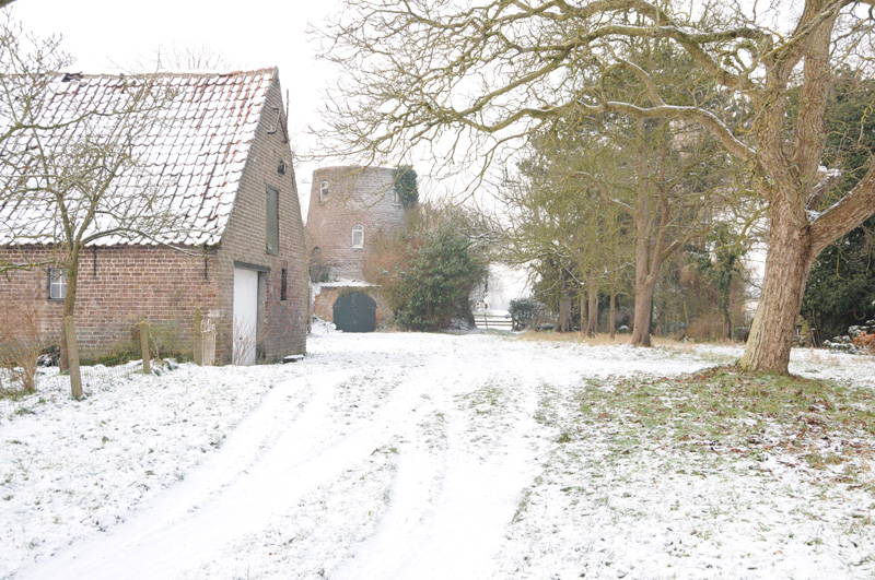 The Cuelenaere Mill in Winter time