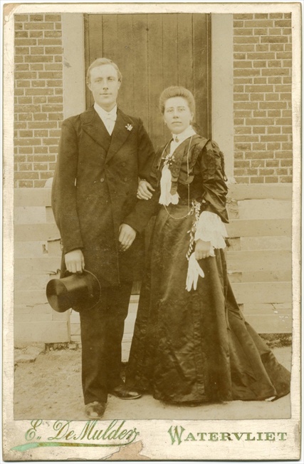 Trouwfoto van Emiel Noë en Irma De Bock
