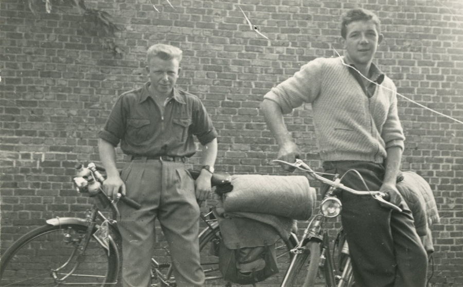 Twee jonge heren