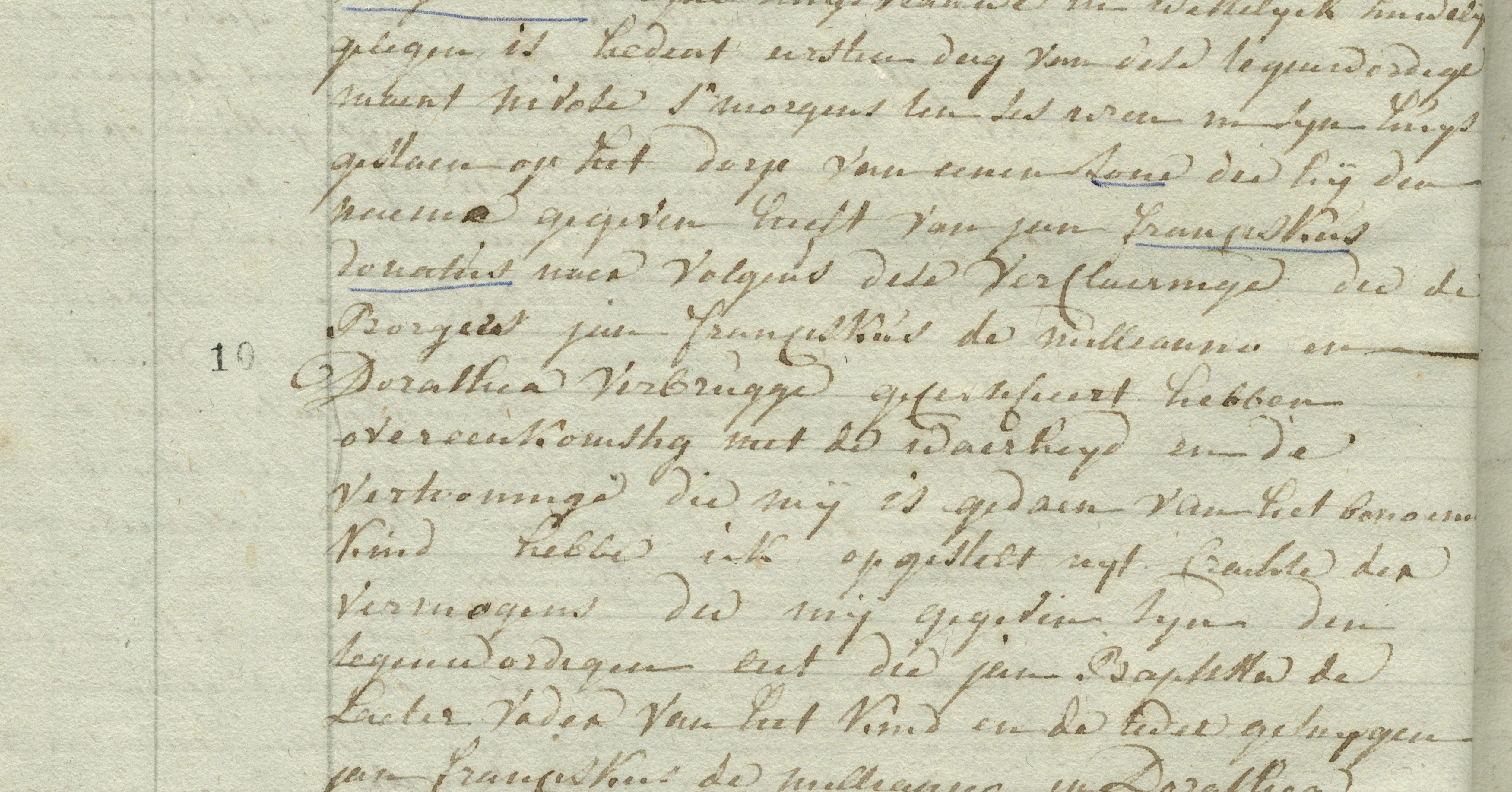 Geboorte-akt van Jan Franciskus Donatus de Laeter