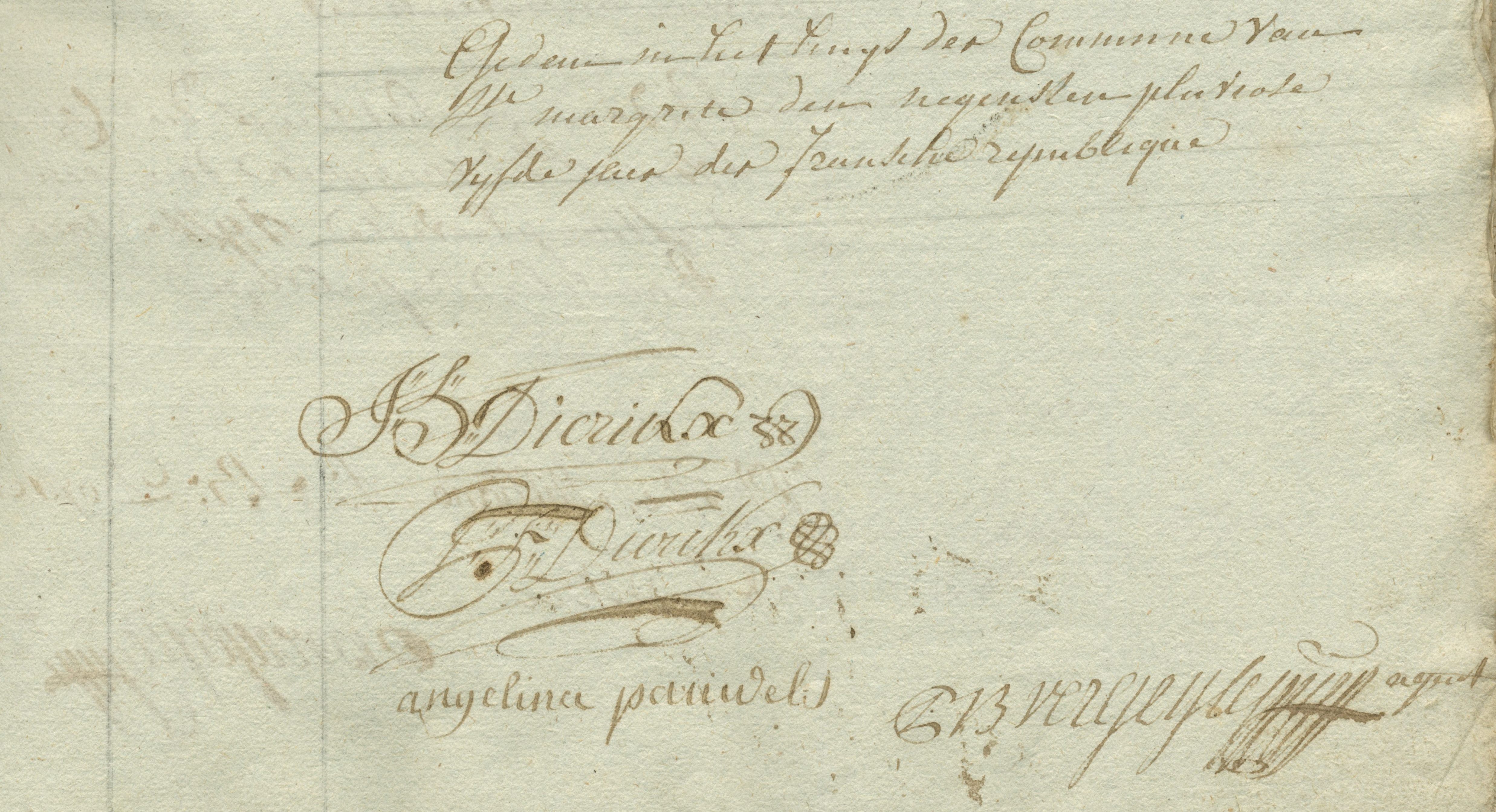 Geboorte-akt van Angelina Sophia Dierickx