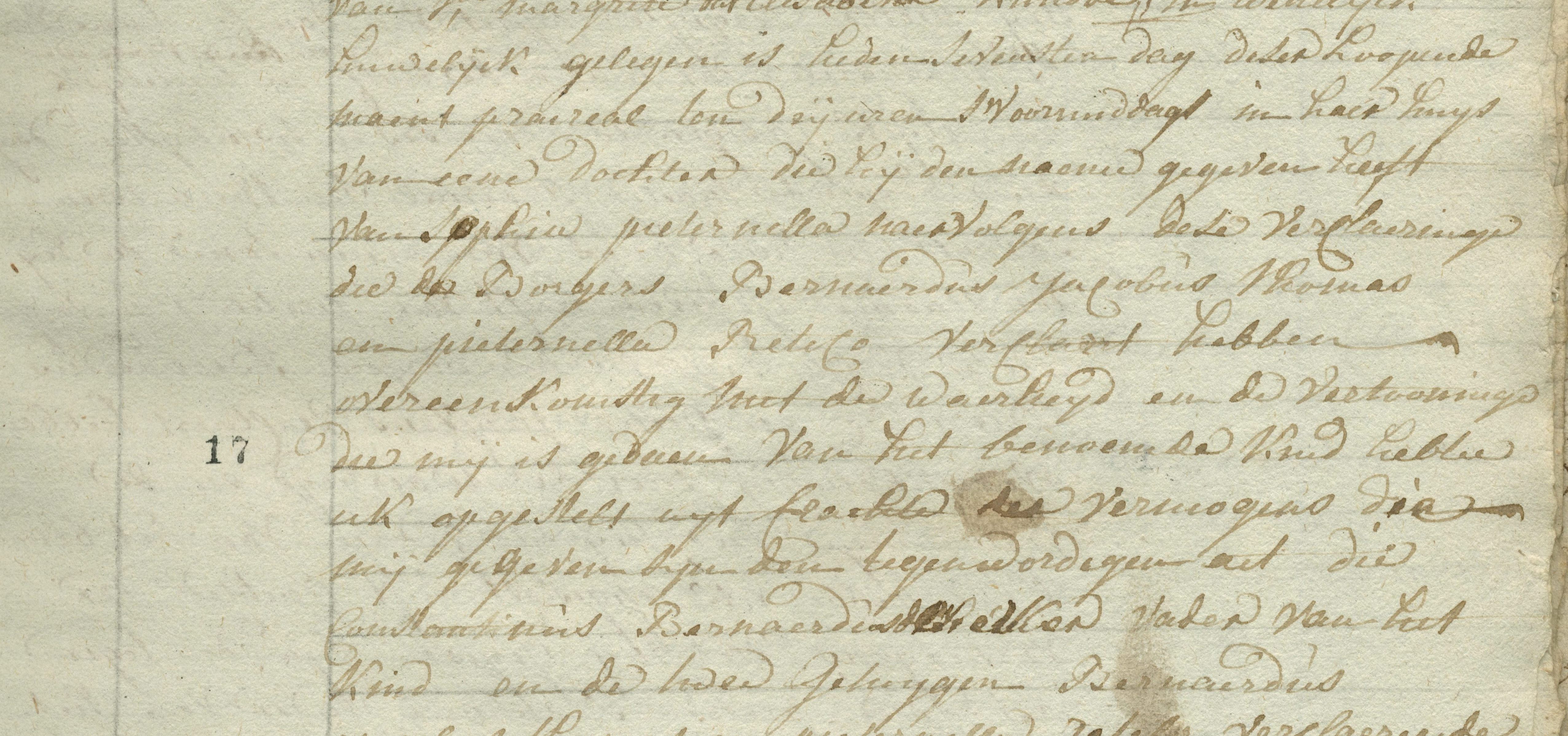 Geboorte-akt van Sophia Pieternella de Hercker