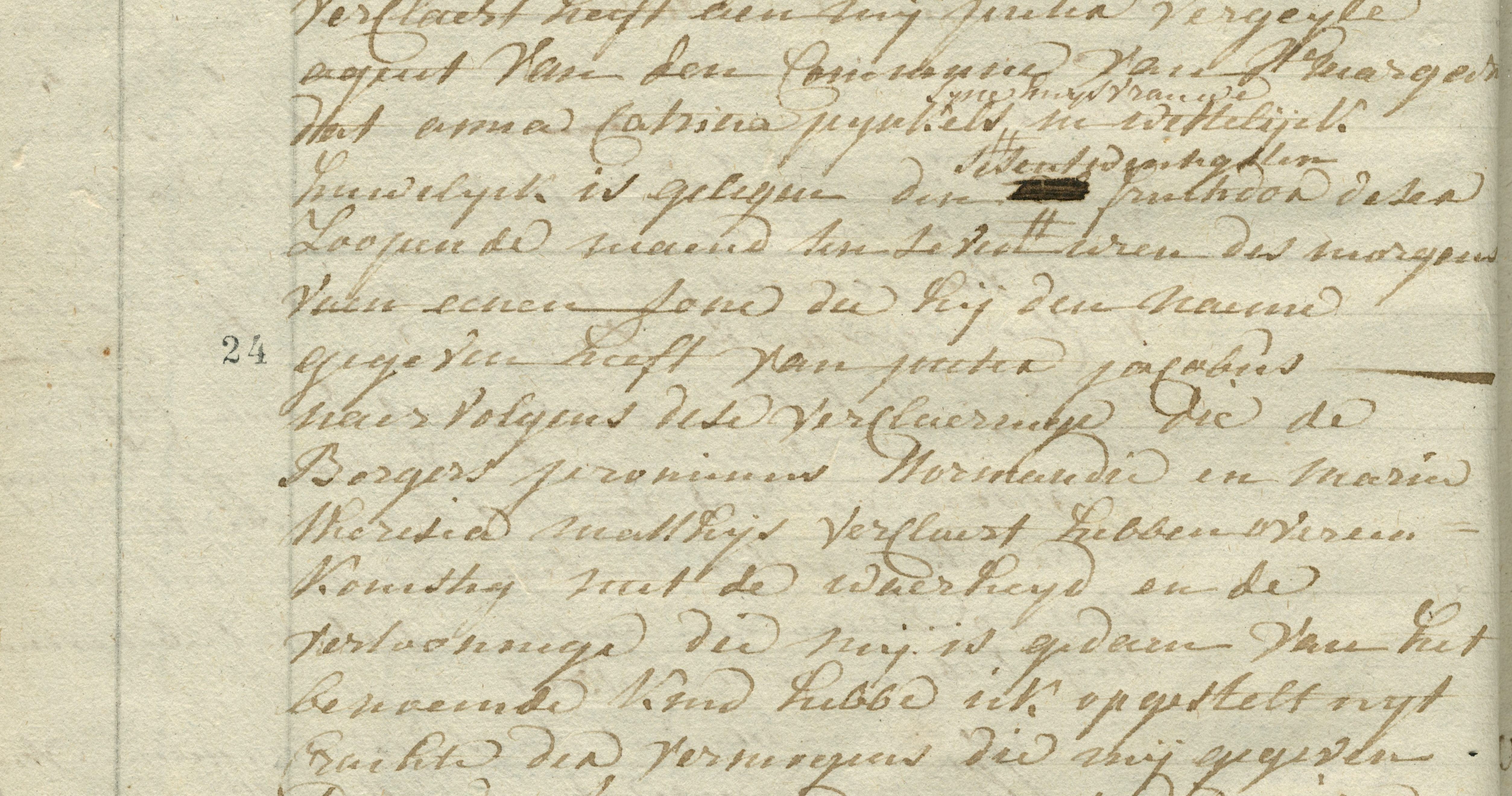 Geboorte-akt van Pieter Jacobus Willems