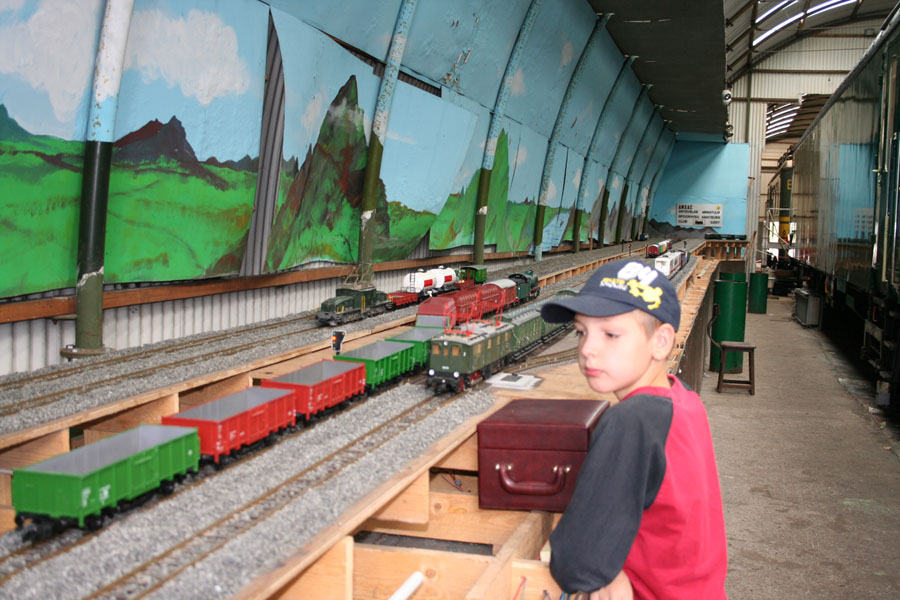 The model trains of Mr. Frederik Galle.