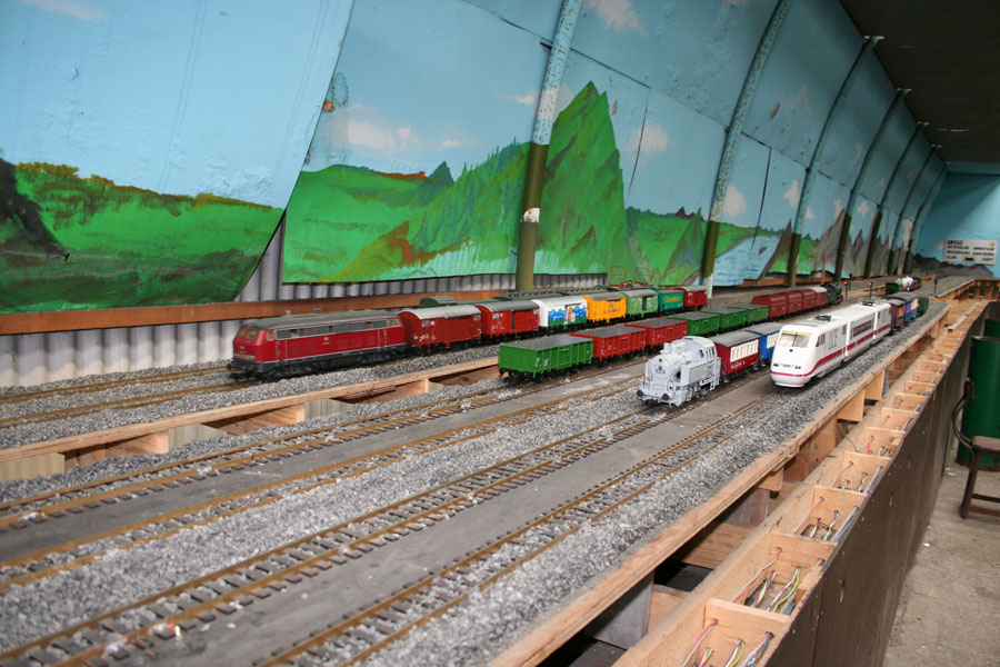 The model trains of Mr. Frederik Galle.