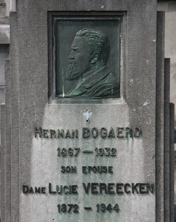 Graf van Herman Bogaerd en Lucie Vereecken