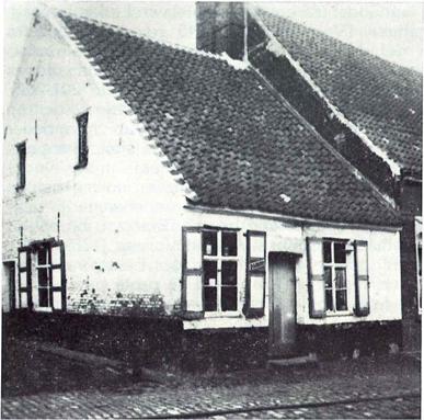 Het huisje van vader Ledeganck te Ursel