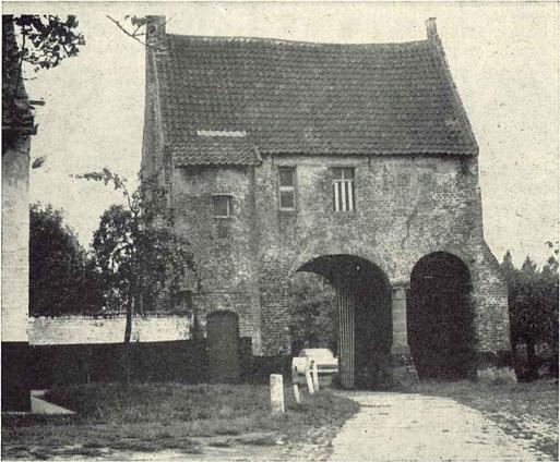 Poortgebouw van de hoeve Huysman