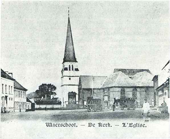 De kerk van Waarschoot