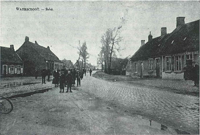 Waarschoot-Beke rond 1904-'05