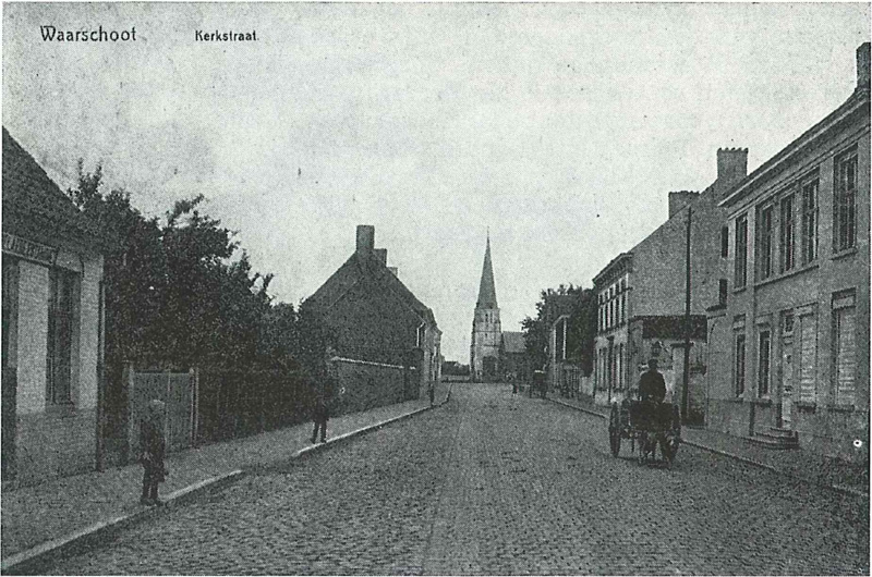 De Kerkstraat in 1910