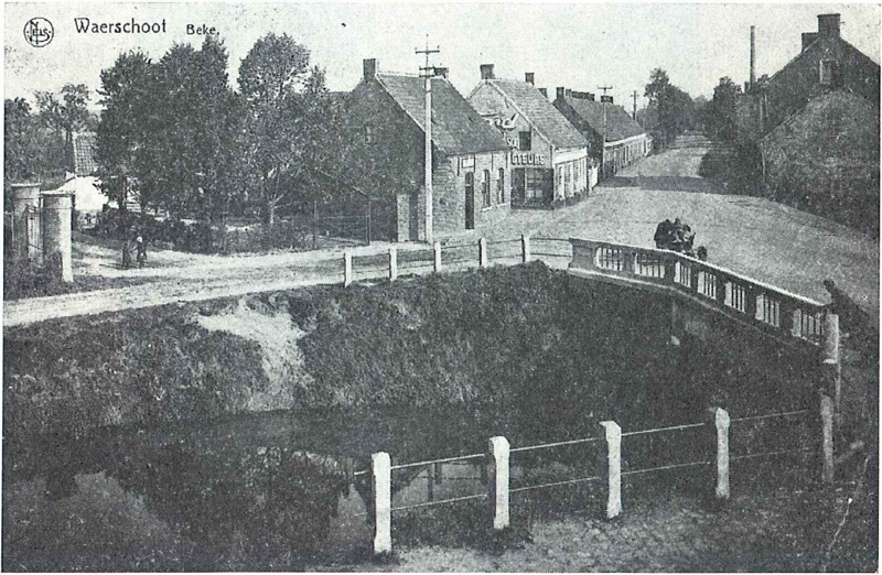 De brug te Beke vóór 1930