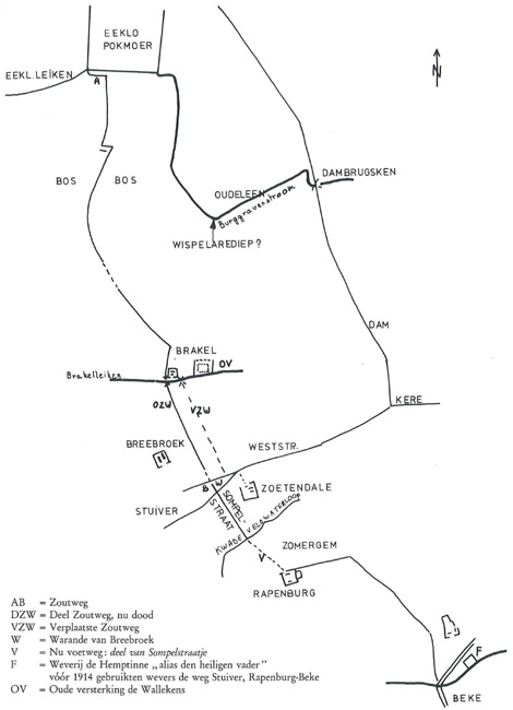 De Eeklose Zoutweg voor 1240 ?