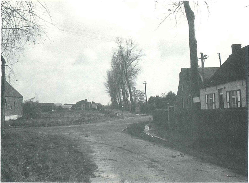 Vanop Maldegems grondgebied in de richting van het Broekelken