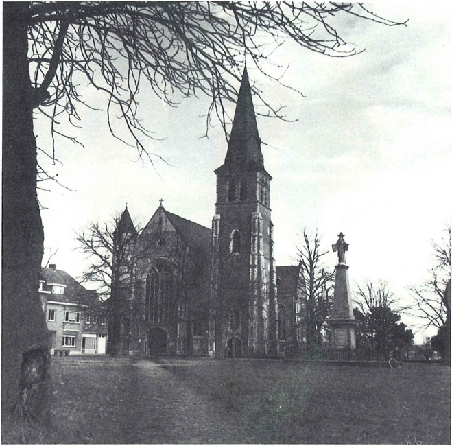 Het dorpsplein van Watervliet