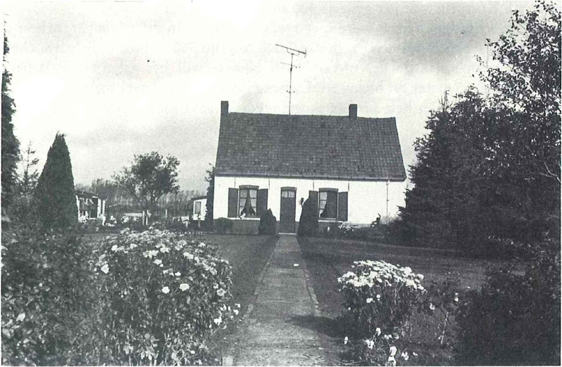 Het huisje waar Edgard Liviens woont